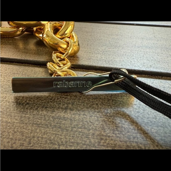 Paco Rabanne Oversized Chain Bracelet – Runway Style – Full Set w/ Box & Tag - Picture 3 of 6